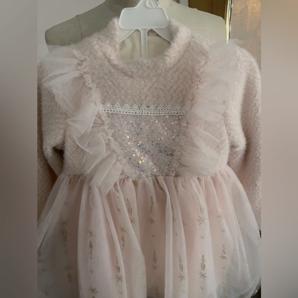 Lola and Boys pink long sleeve size 7/8 dress - Picture 4 of 12